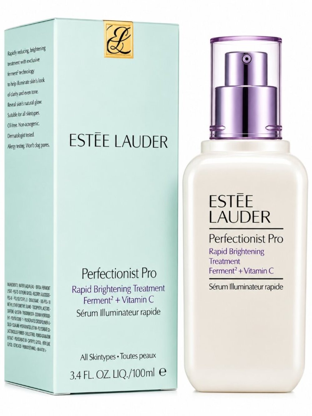 Estee Lauder Perfectionist Pro Rapid Brightening Ferment3 + Vit. C 3.4 oz/100ml